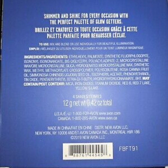 AVON Highlighter Palette Just Glow With It - Picture 5 of 9